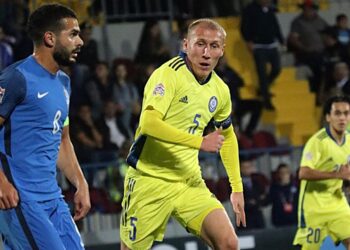 Азербайджан разгромил Казахстан в Лиге наций