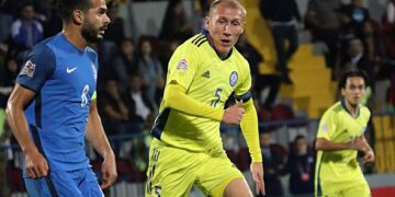 Азербайджан разгромил Казахстан в Лиге наций