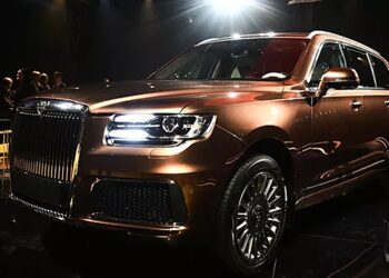 В Москве представили внедорожник Aurus за 33 млн рублей
