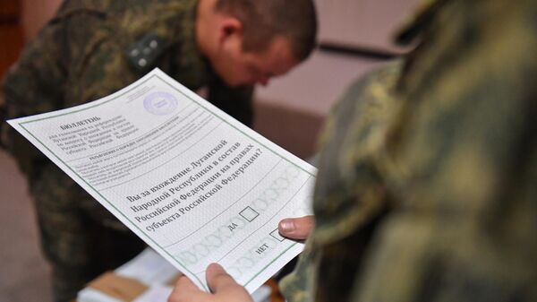 Явка на референдуме в ДНР по итогам четырех дней составила 86,89 процента