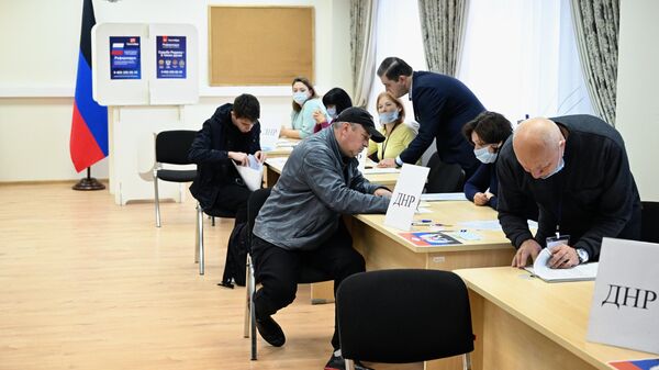 Явка на референдуме в ДНР по итогам трех дней составила 77,12 процента