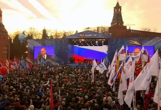 Путин не приедет на Манежную на митинг-концерт в поддержку присоединения Донбасса