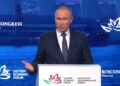 Путин: Россия будет подвигать «объединительную повестку дня»