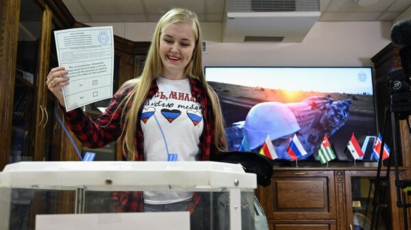 В ЛНР явка в первый день референдума составила 21,97 процента