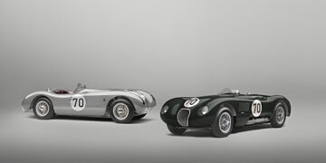 Jaguar показал точную копию C-Type 1953 года за 106 млн рублей