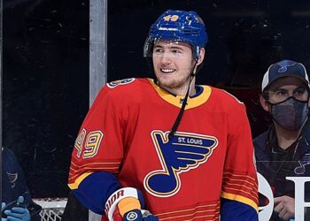 Гол Ивана Барабшёва помог «Сент-Луису» переиграть «Айлендерс»