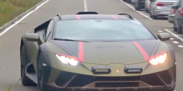 Lamborghini Huracan Sterrato был замечен на тестах