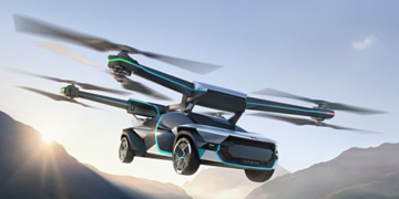 Названа цена летающего автомобиля Xpeng