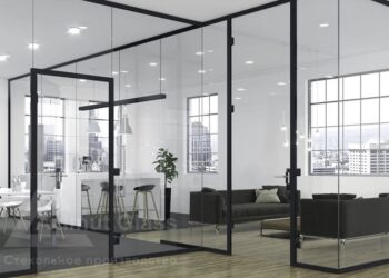 Стеклянные перегородки и плюсы