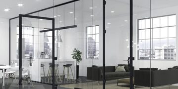 Стеклянные перегородки и плюсы