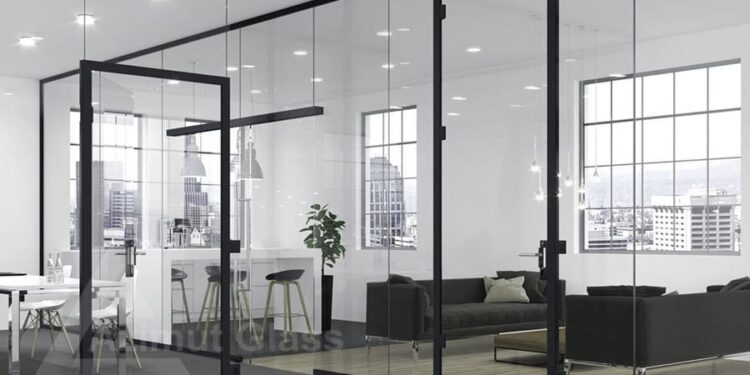 Стеклянные перегородки и плюсы