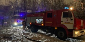 В жилом доме в Рязани произошел взрыв газа