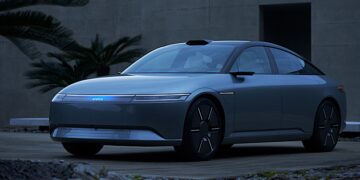 Sony показала прототип своего автомобиля