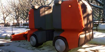 Российские улицы будет убирать электрический беспилотник