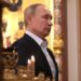 Путин посетил богослужение в Благовещенском соборе Московского кремля