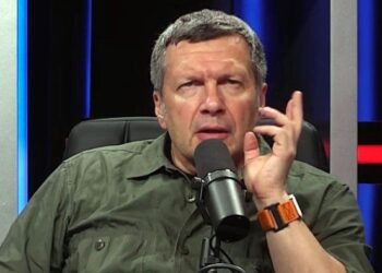 Телеведущий Соловьев попал под обстрел под Угледаром