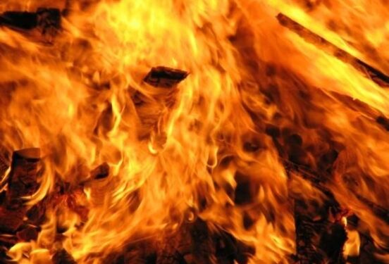 Под Красноярском произошел крупный пожар на пилораме