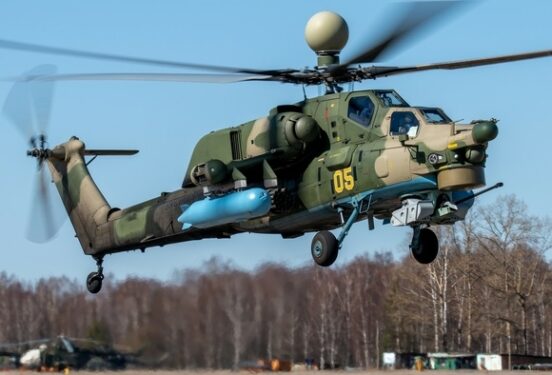 В Крыму потерпел крушение военный Ми-28