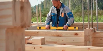 Применение клееного бруса: особенности и преимущества