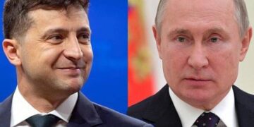 Новогоднее выступление Зеленского длилось 20 минут, Путина — три