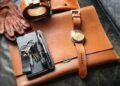 Кожаные аксессуары для бизнеса: элегантность и престиж в одном изделии