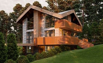 Коттеджи в скандинавском стиле: особенности, преимущества и материалы