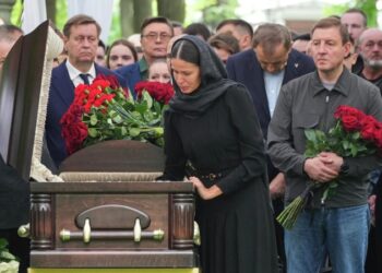 Девушка, которая была на месте, где нашли Старовойта, пришла на похороны