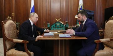 Путин встретится с Пушилиным в понедельник