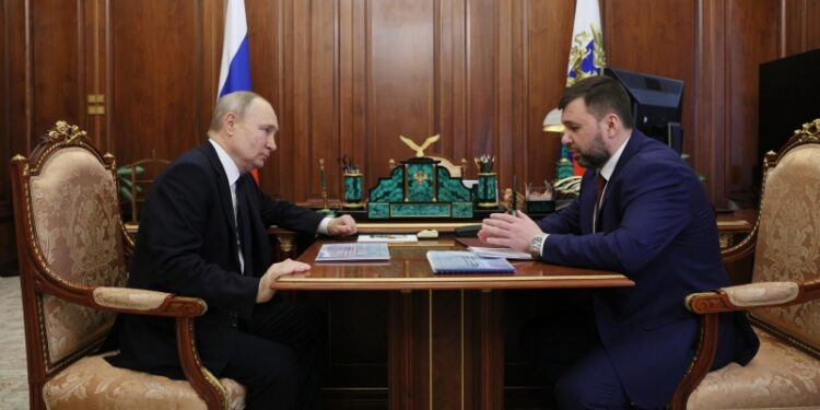 Путин встретится с Пушилиным в понедельник