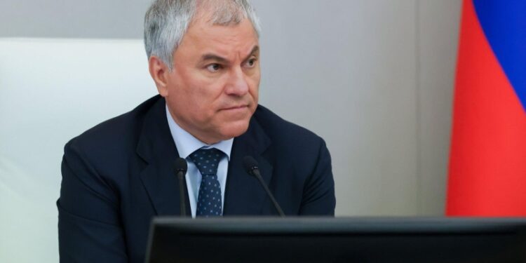 Володин завел канал в мессенджере MAX