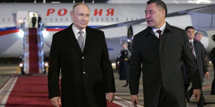 Путин в четверг ответит на вопросы журналистов в Бишкеке