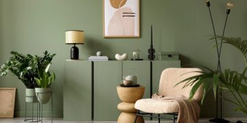 С каким цветом сочетается зеленый в интерьере