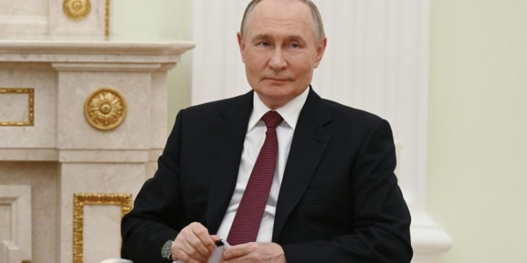 Путин дает интервью телеканалу India Today