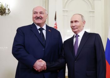 Путин поздравил Лукашенко с Новым годом