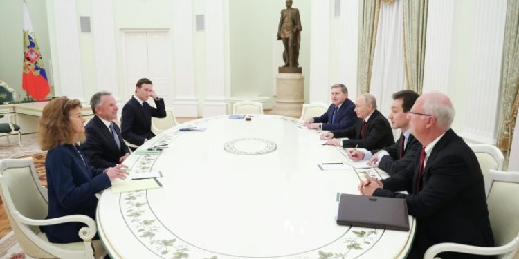 Путин сказал Уиткоффу, что рад его видеть