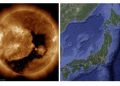 Ученый Бернс нашел аномальное сходство между дырой на Солнце и Японией