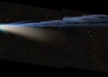 Ученый Досс показал новый снимок кометы Lemmon, подлетавшей к Земле