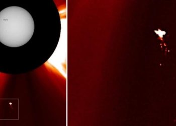 Астроном Киселев объяснил появление загадочного летающего объекта у Солнца