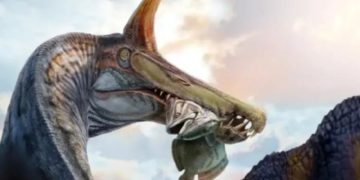 Ученые из США нашли останки динозавра с «мечом, торчащим из головы»