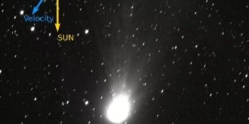 Ученые показали новый снимок аномалий кометы-НЛО 3I/ATLAS