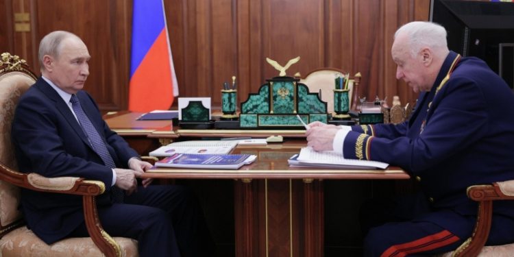 Путин обсудил с Бастрыкиным работу СК в новых регионах