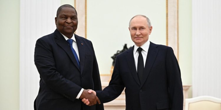 Путин встретится с президентом Центральноафриканской республики