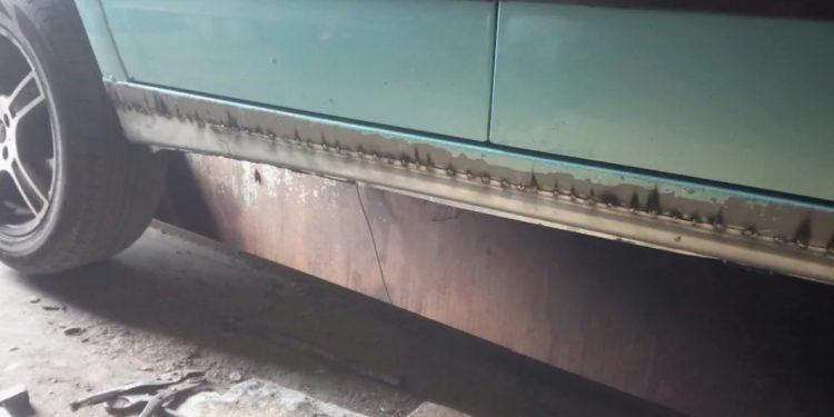 Пороги Volkswagen Passat B3: диагностика и ремонт