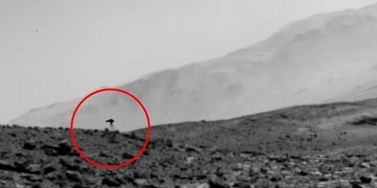 По Марсу бродит «медуза»? На архивном снимке NASA заметили странную фигуру